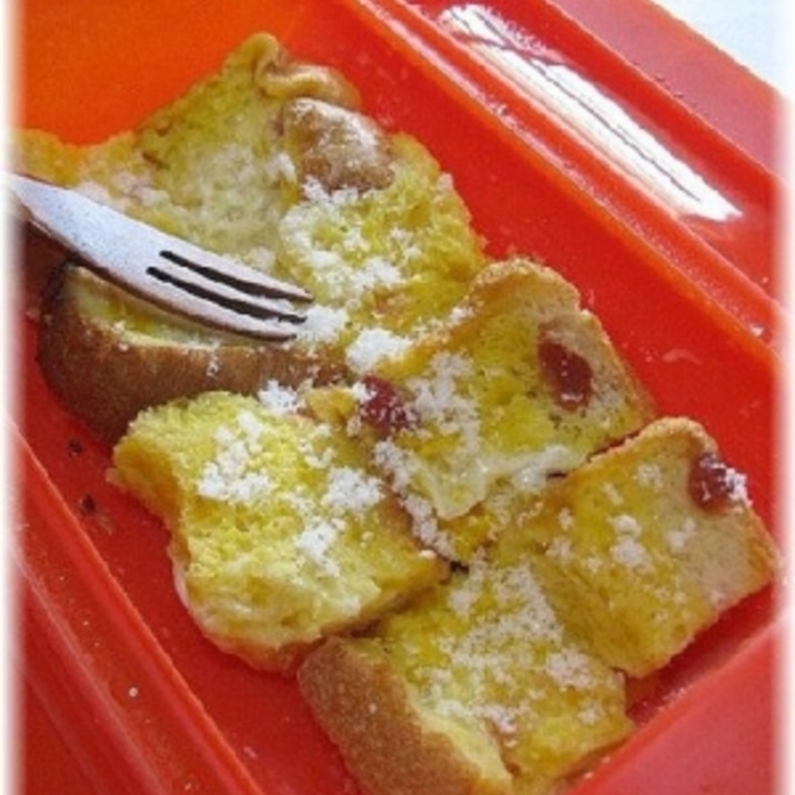 スチームケースでフレンチトースト レシピ 作り方 By はなまる子 楽天レシピ